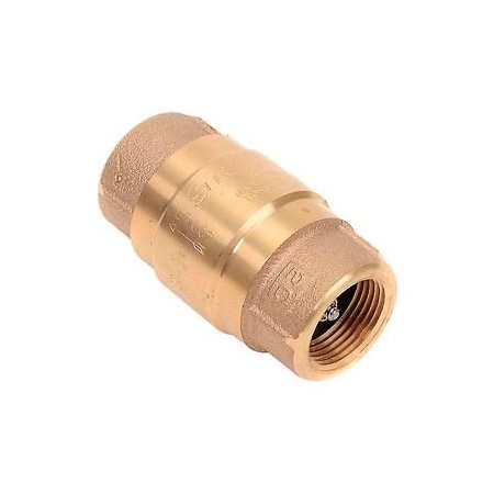 STRATAFLO PRODUCTS INC. 1" FNPT Brass Check Valve with Buna-N Rubber Poppet 375-100